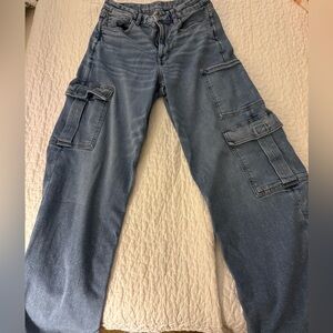 American Eagle cargo jeans